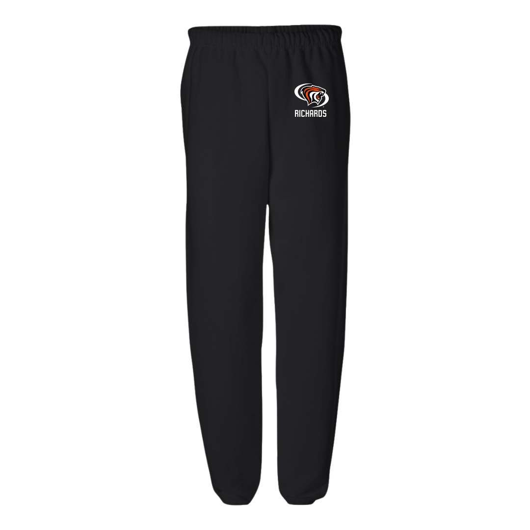 University of the Pacific Baseball Black Sweatpants - #10 Peyton Richards