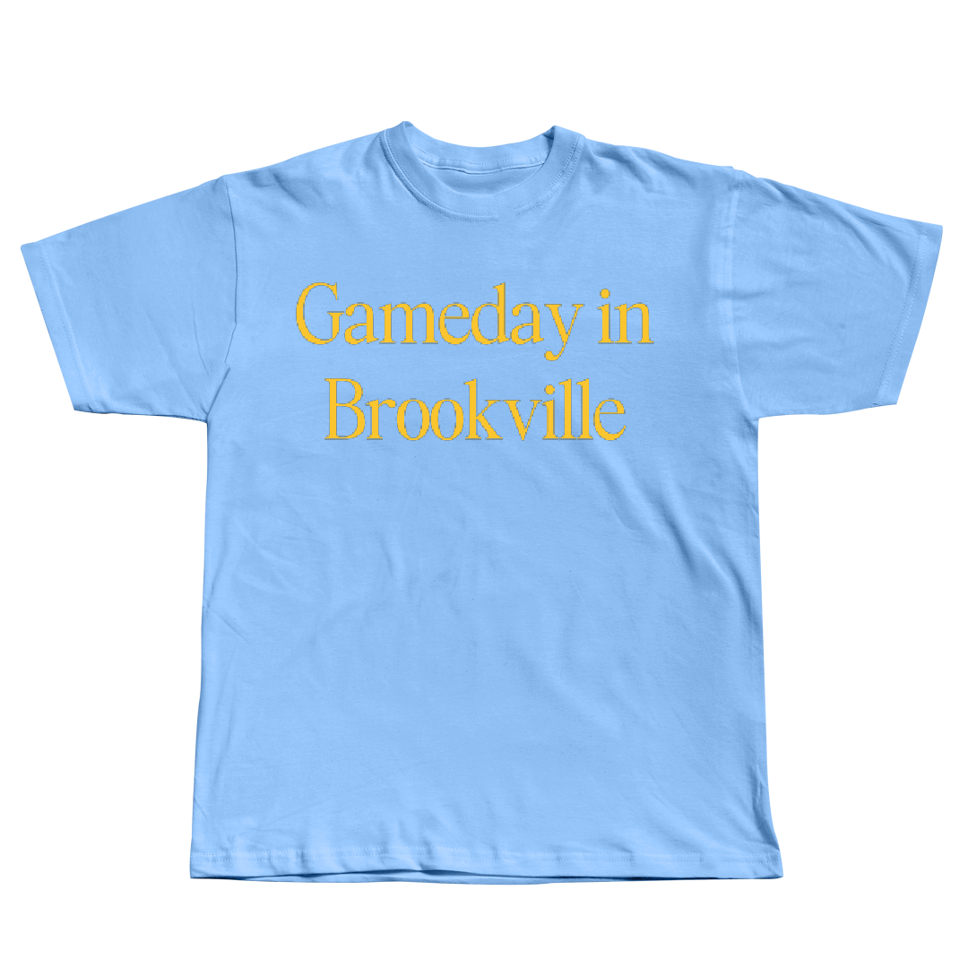 Long Island University Bowling (W) Carolina Blue Gameday Tee - #27 Megan-Amani Ransom