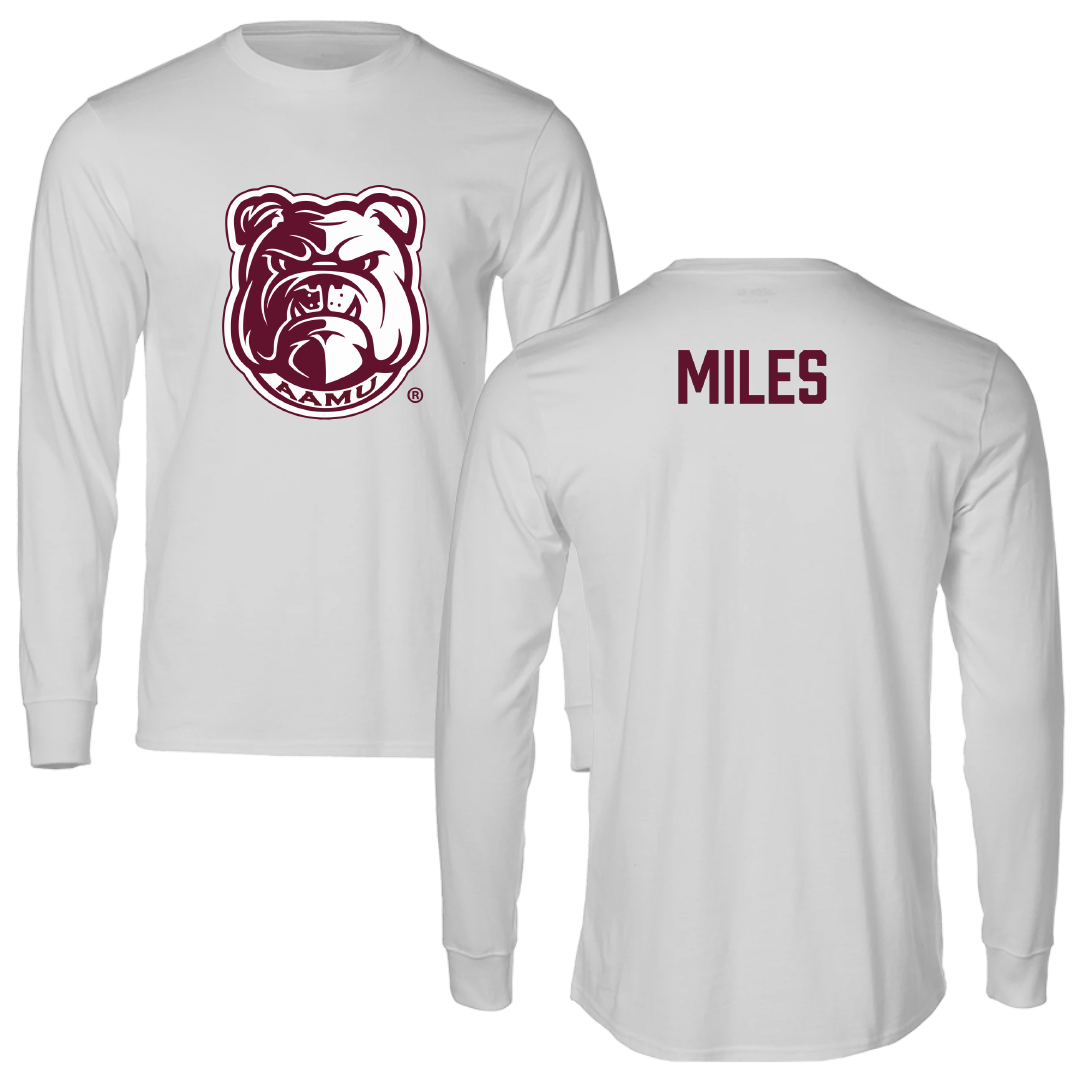 Alabama A&M University Cheer Light Gray Long Sleeve - Kayci Miles