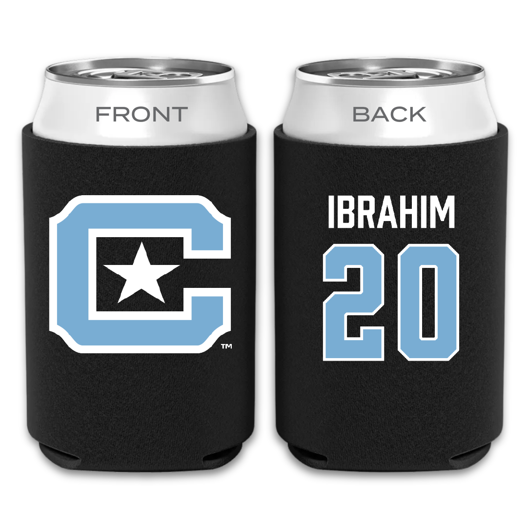 The Citadel Football Black Can Cooler - #20 Corey Ibrahim