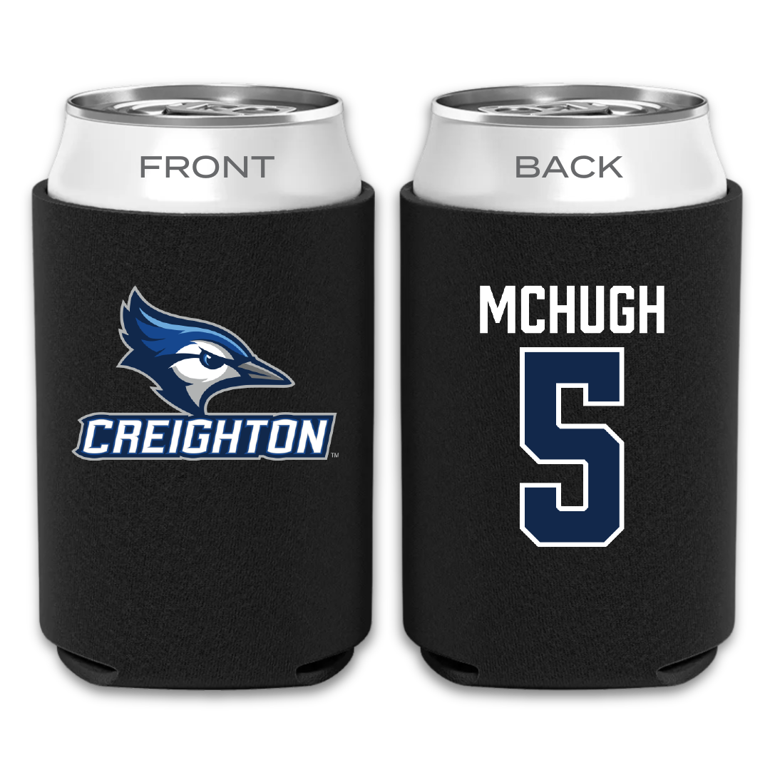 Creighton University Baseball Black Can Cooler - #5 Nate McHugh