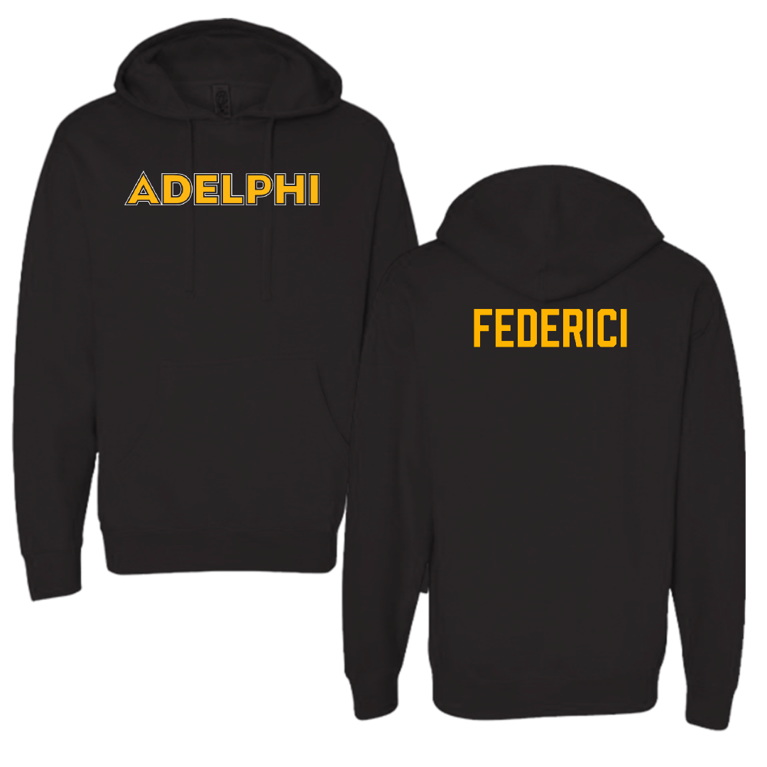 Adelphi University Tennis Black Hoodie - Caterina Federici
