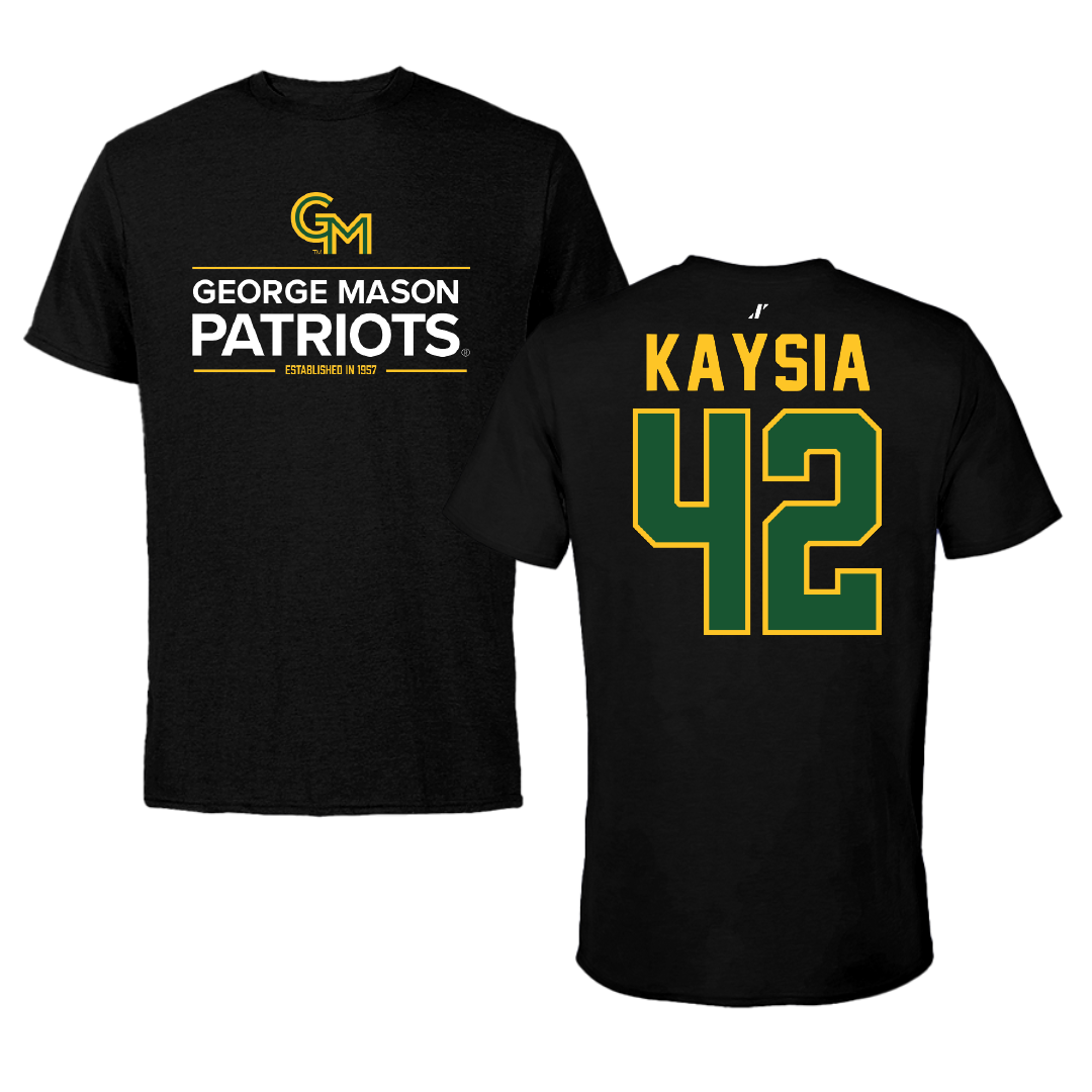 George Mason University Basketball Black General Performance Tee - #42 Nalani Kaysia