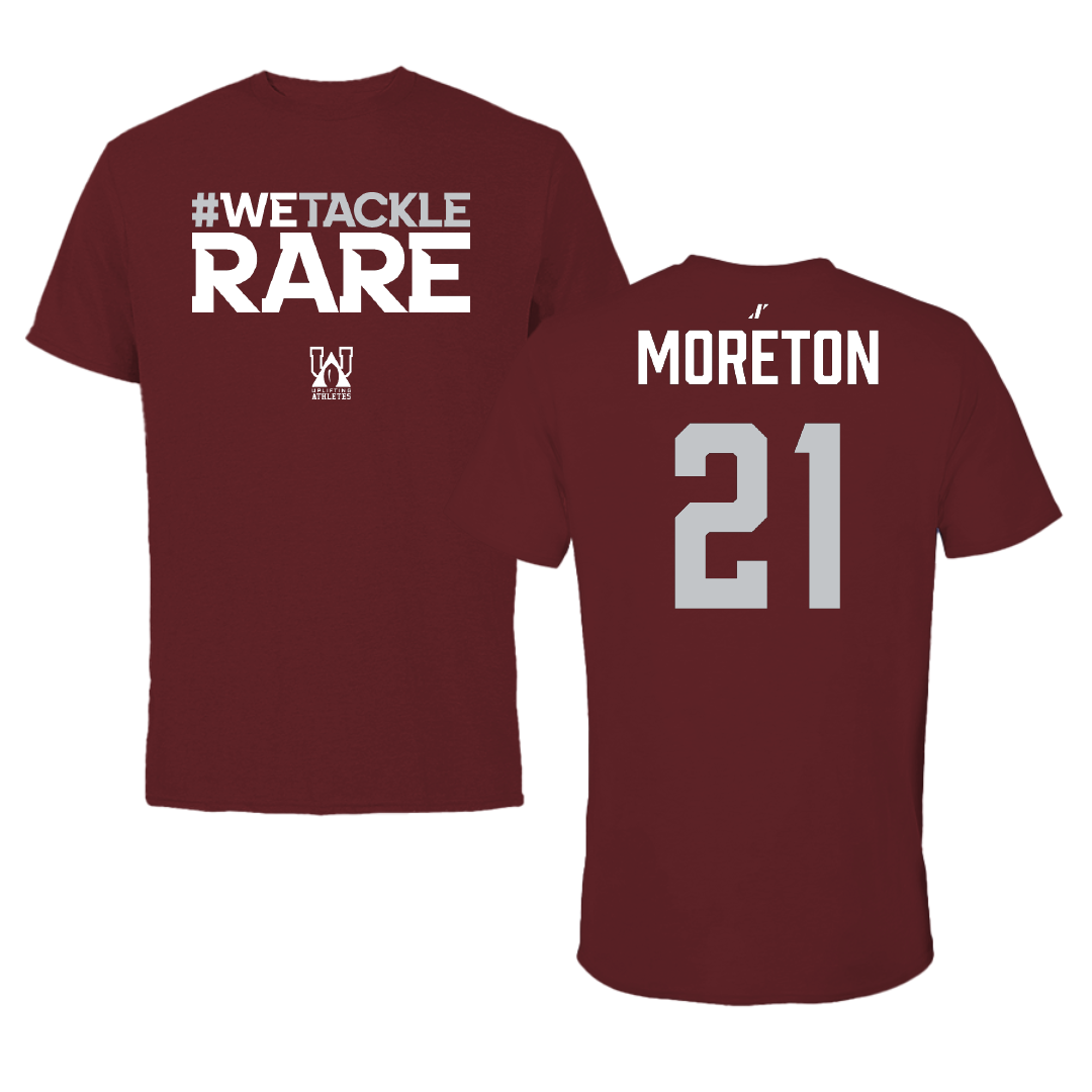 Softball Maroon Uplifting Athletes Tee - #21 Brinkley Moreton