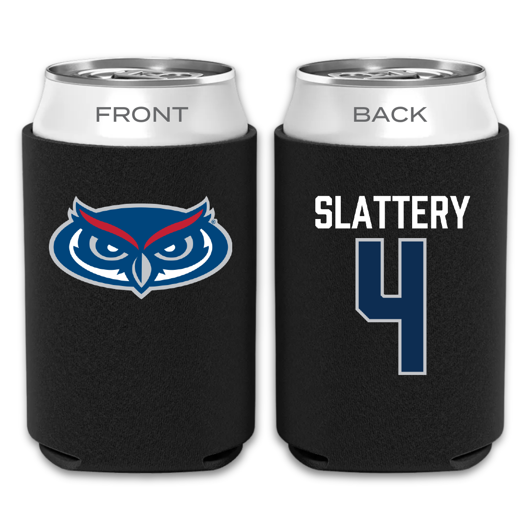 Florida Atlantic University Baseball Black Can Cooler - #4 Joseph Slattery