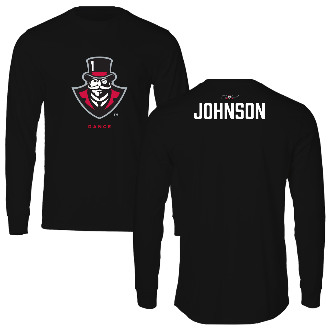 Austin Peay State University Dance Black Mascot Performance Long Sleeve - Bryleigh Johnson