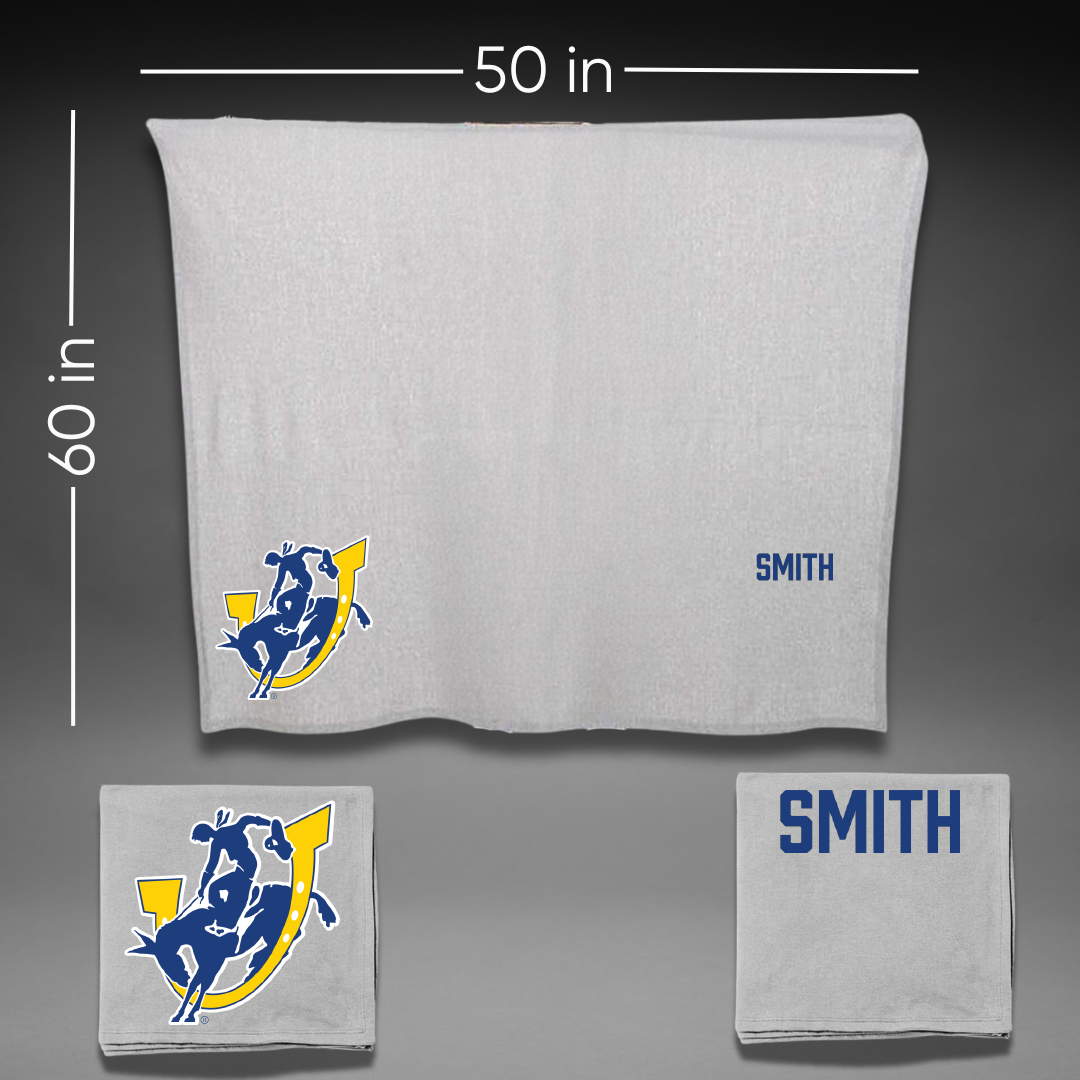 Southern Arkansas University TF and XC Gray Blanket - Gary Smith
