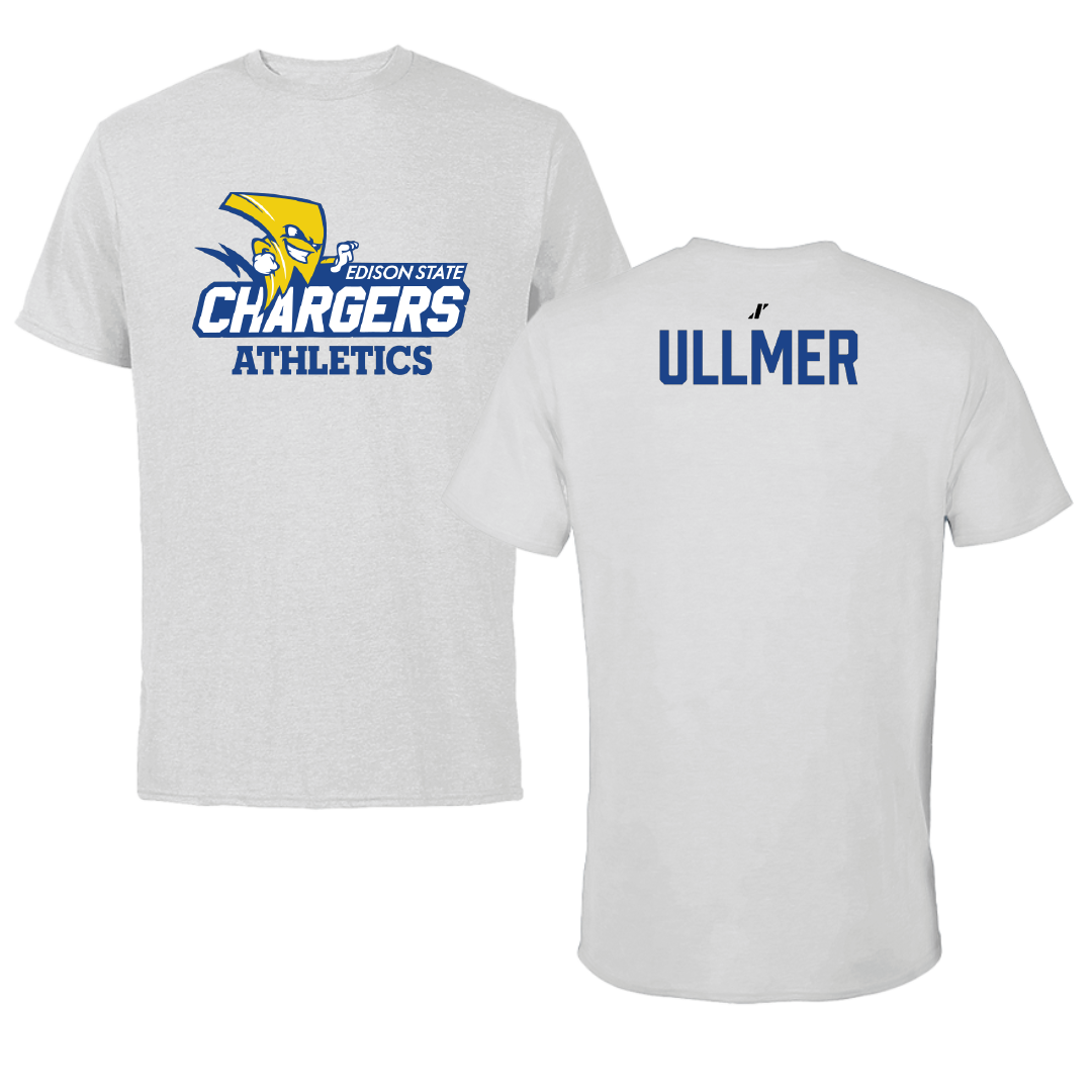 Edison State Community College Bowling (M) Light Gray Tee - Josh Ullmer