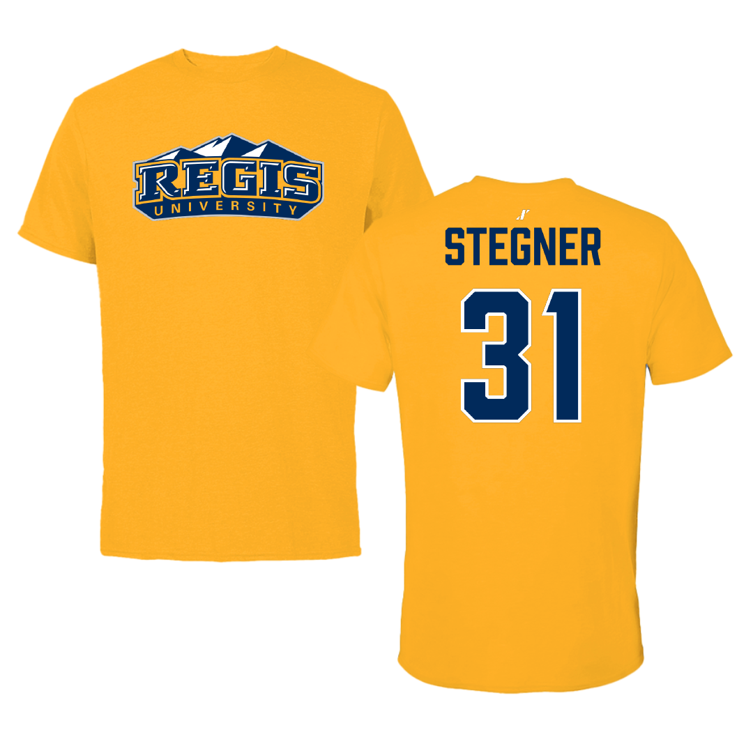 Regis University (Colorado) Soccer (W) Gold Performance Tee - #31 Helen Stegner