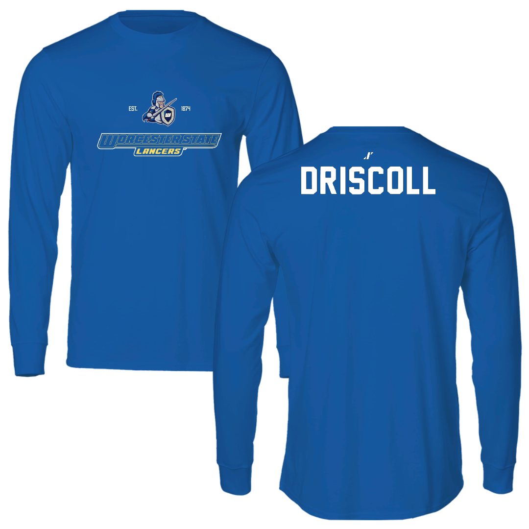 Worcester State University TF and XC Blue General Performance Long Sleeve - Meghan Driscoll