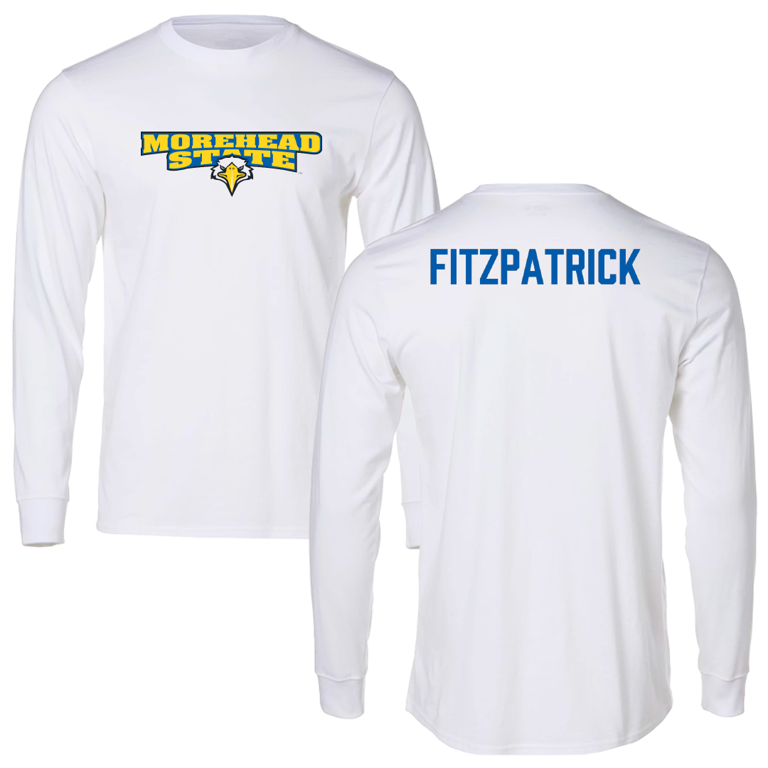 Morehead State University Cheer White Performance Long Sleeve - Chloe Fitzpatrick