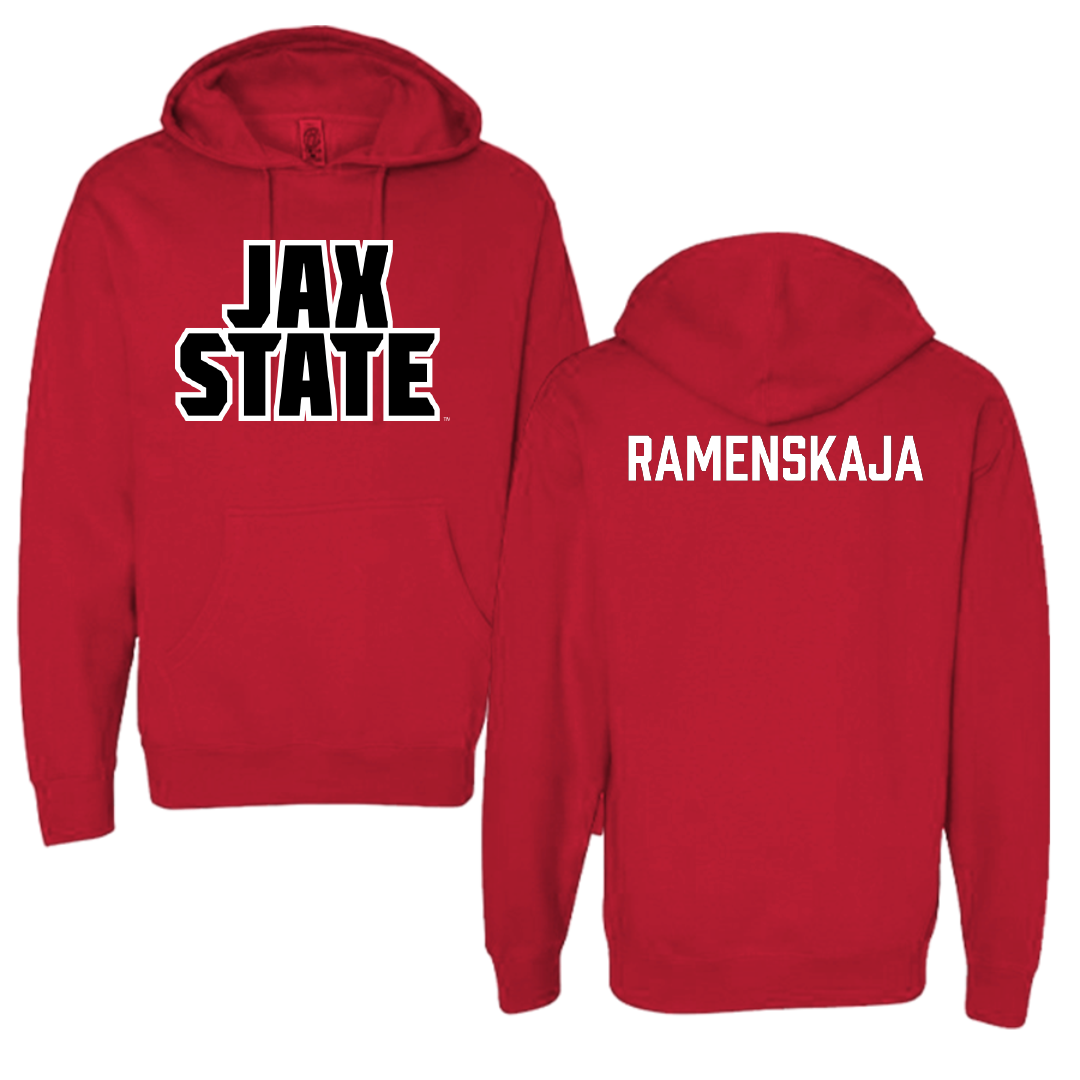 Jacksonville State University Tennis Red Hoodie - Polina Ramenskaja
