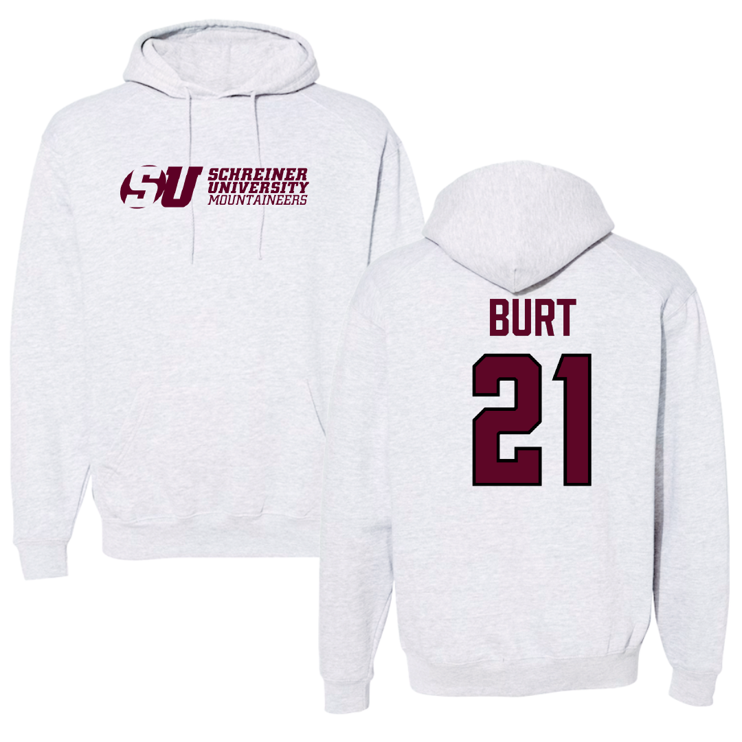 Schreiner University Other Light Gray Hoodie - #21 Ryan Burt