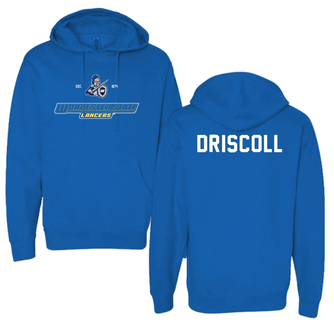 Worcester State University TF and XC Blue General Hoodie - Meghan Driscoll