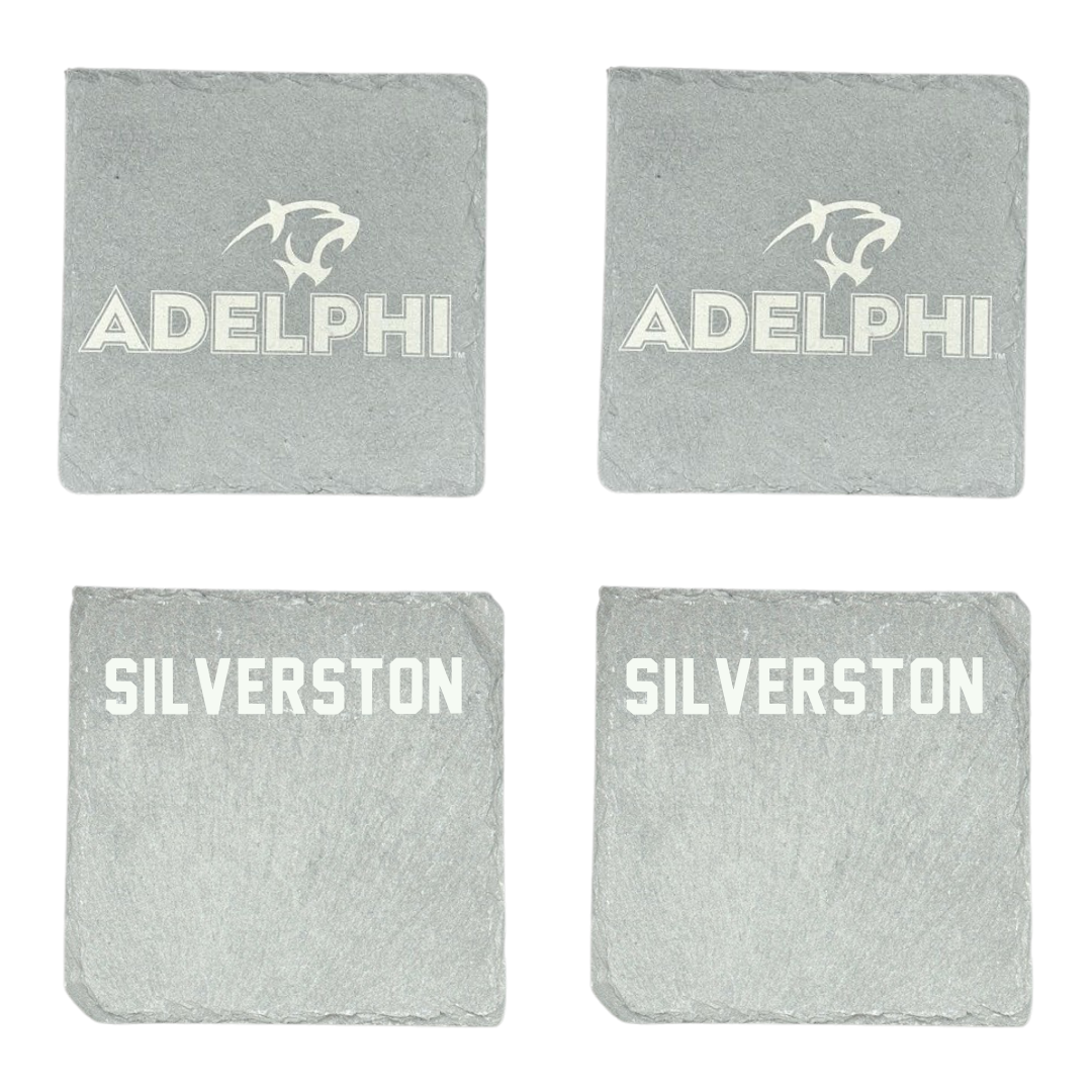 Adelphi University Tennis (M) Stone Coaster (4 Pack)  - Leo Silverston
