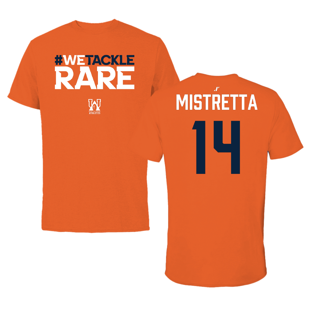 Lacrosse (W) Orange Uplifting Athletes Tee - #14 Ireland Mistretta