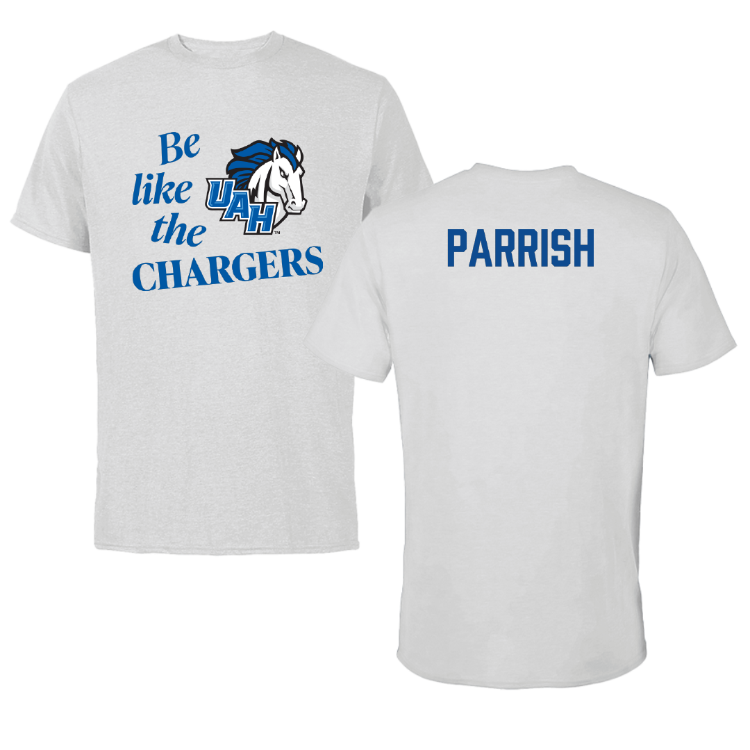 Huntsville TF and XC Light Gray Be Like Us Performance Tee - Ashley Parrish