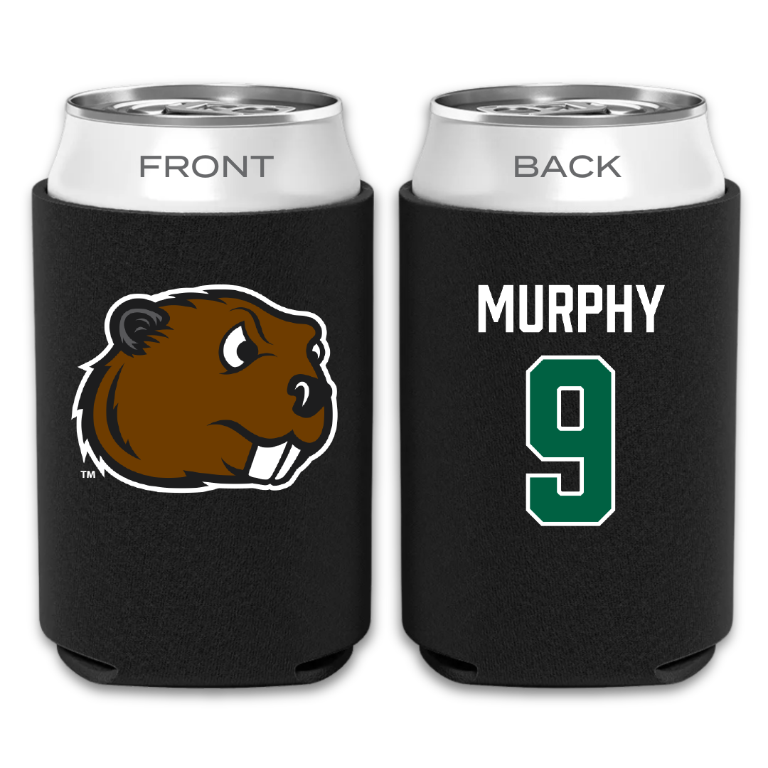 Minot State University Volleyball (W) Black Can Cooler - #9 Olivia Murphy