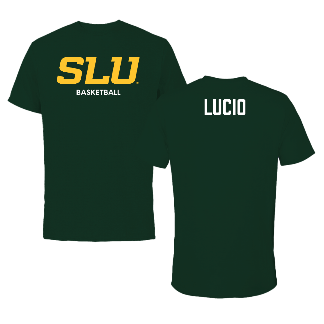 Southeastern Louisiana University Basketball (W) Forest Green Performance Tee - Emma Lucio