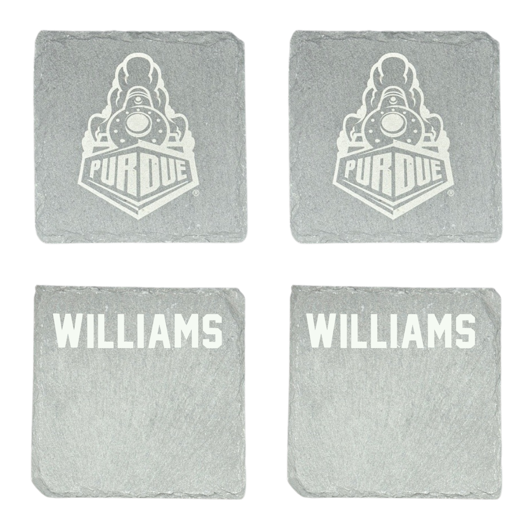 Purdue University TF and XC Stone Coaster (4 Pack)  - Caitlin Williams