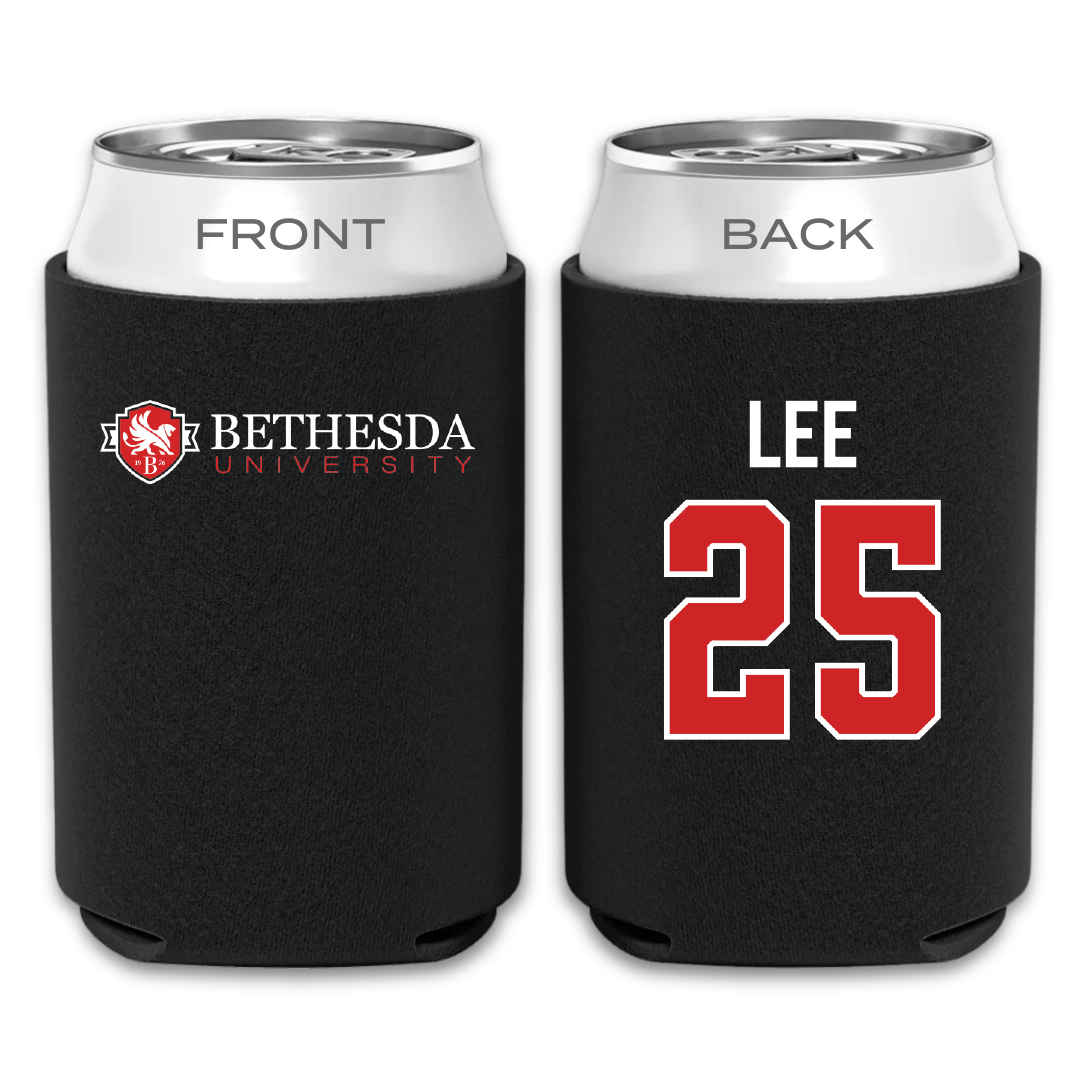 Bethesda University Basketball (M) Black Can Cooler - #25 Treveon Lee