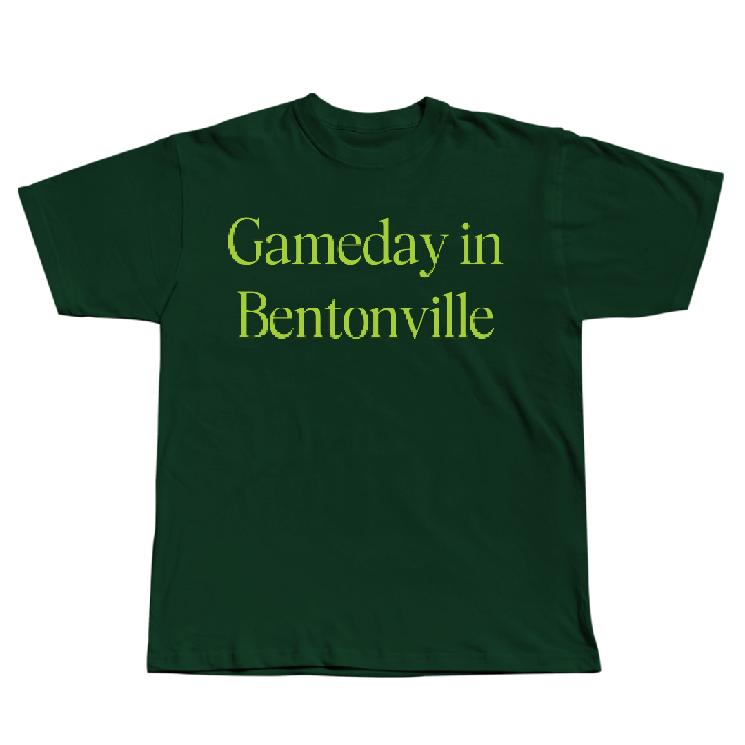 Northwest Arkansas Community College Esports Forest Green Gameday Tee - R. Della Rosa Reagan