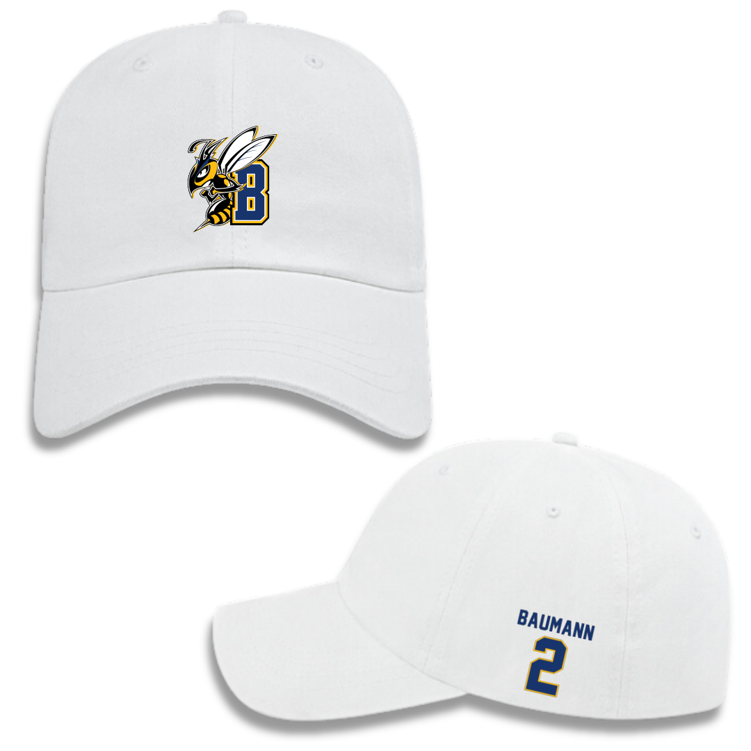 Montana State University Billings Basketball (W) White Hat - #2 Layla Baumann