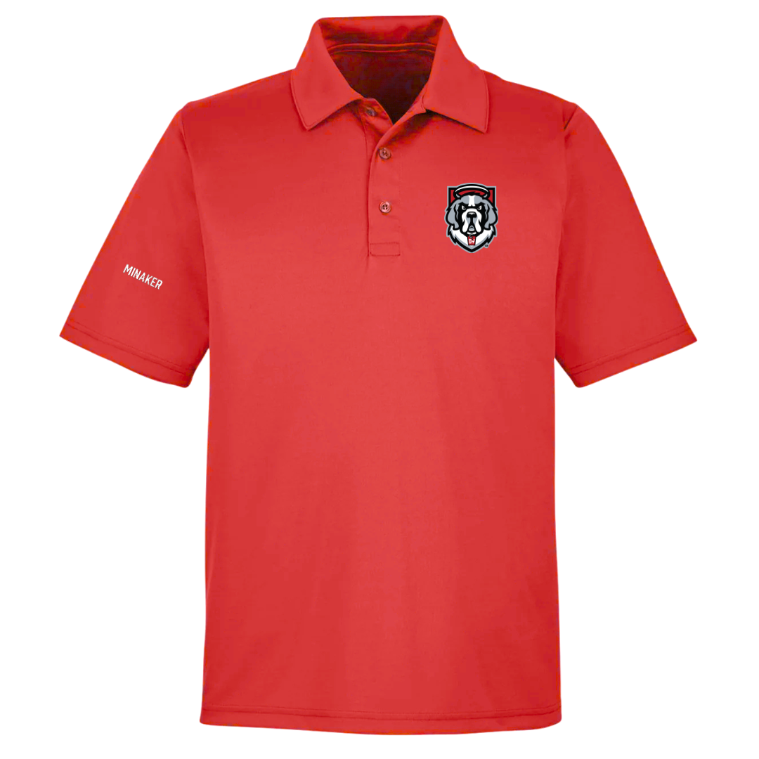 D'Youville University TF and XC Red Polo - Harper Minaker