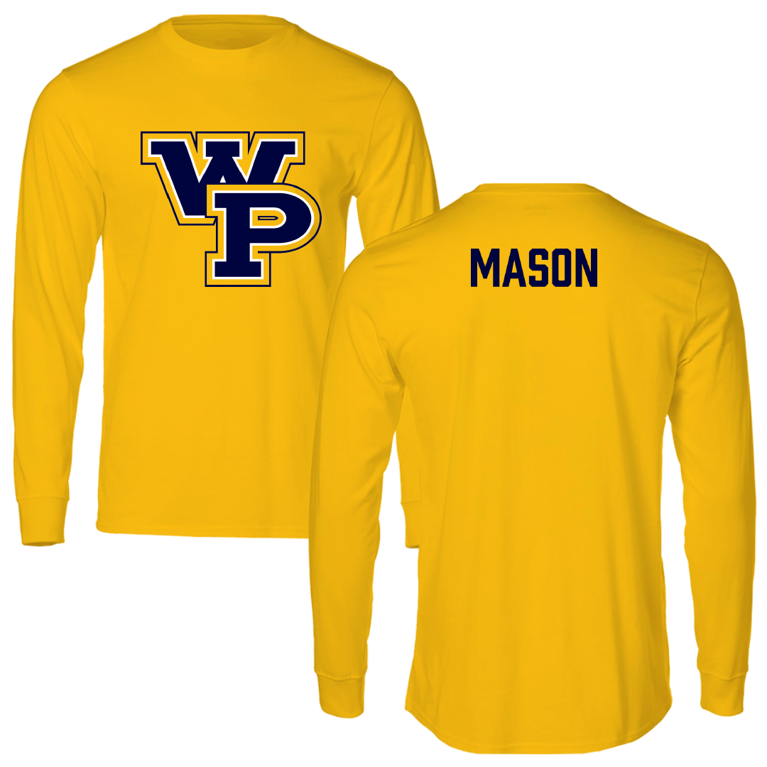William Penn University Football Gold Long Sleeve - Michael Mason