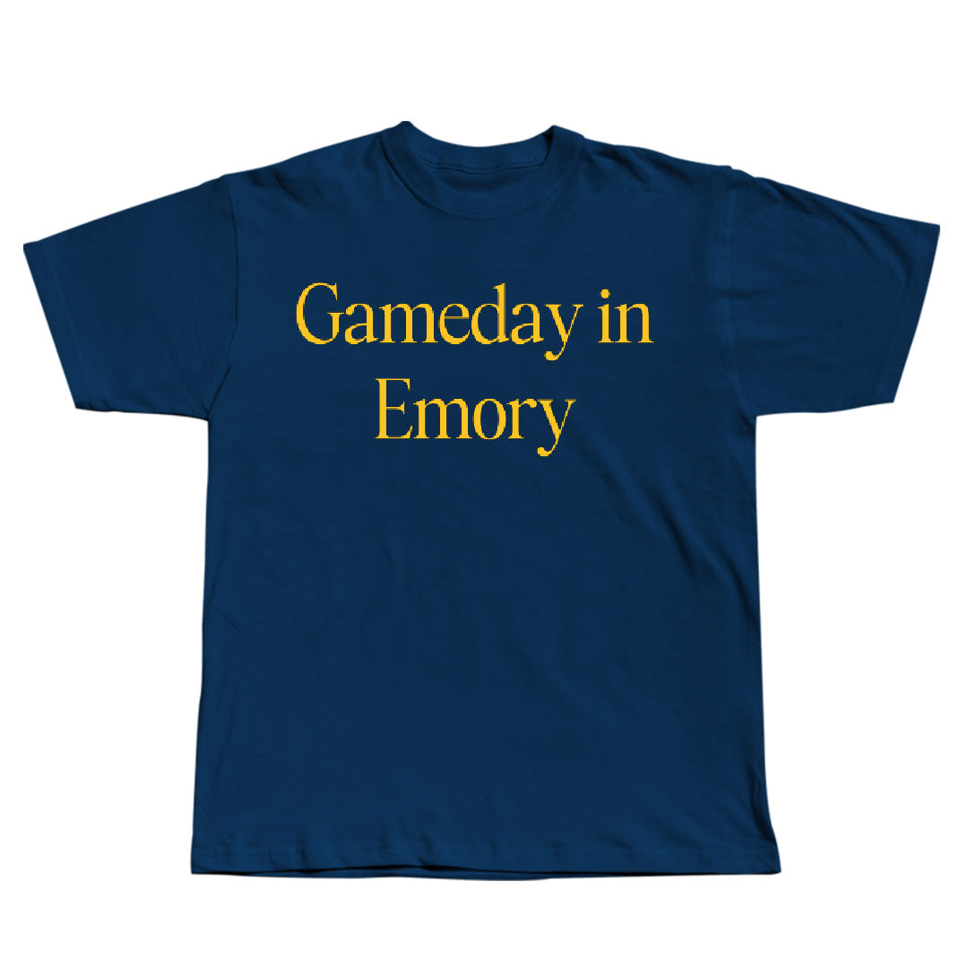 Emory & Henry College Baseball Navy Gameday Tee - #31 Carter Sayers