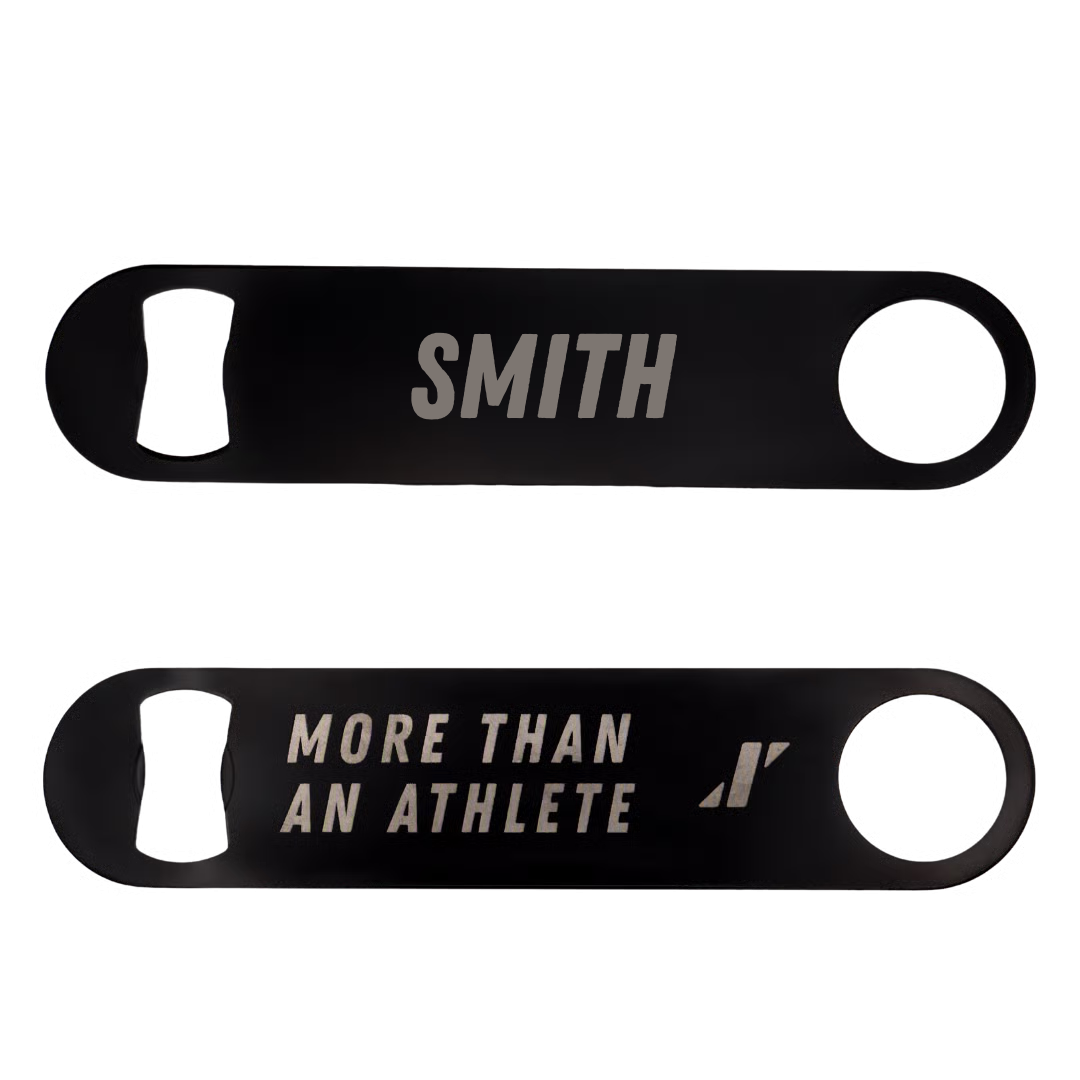 William Penn University TF and XC Black Bottle Opener - Chris Smith