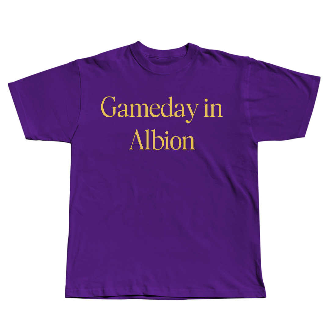 Albion College Golf (W) Purple Gameday Tee - Peyton Sage
