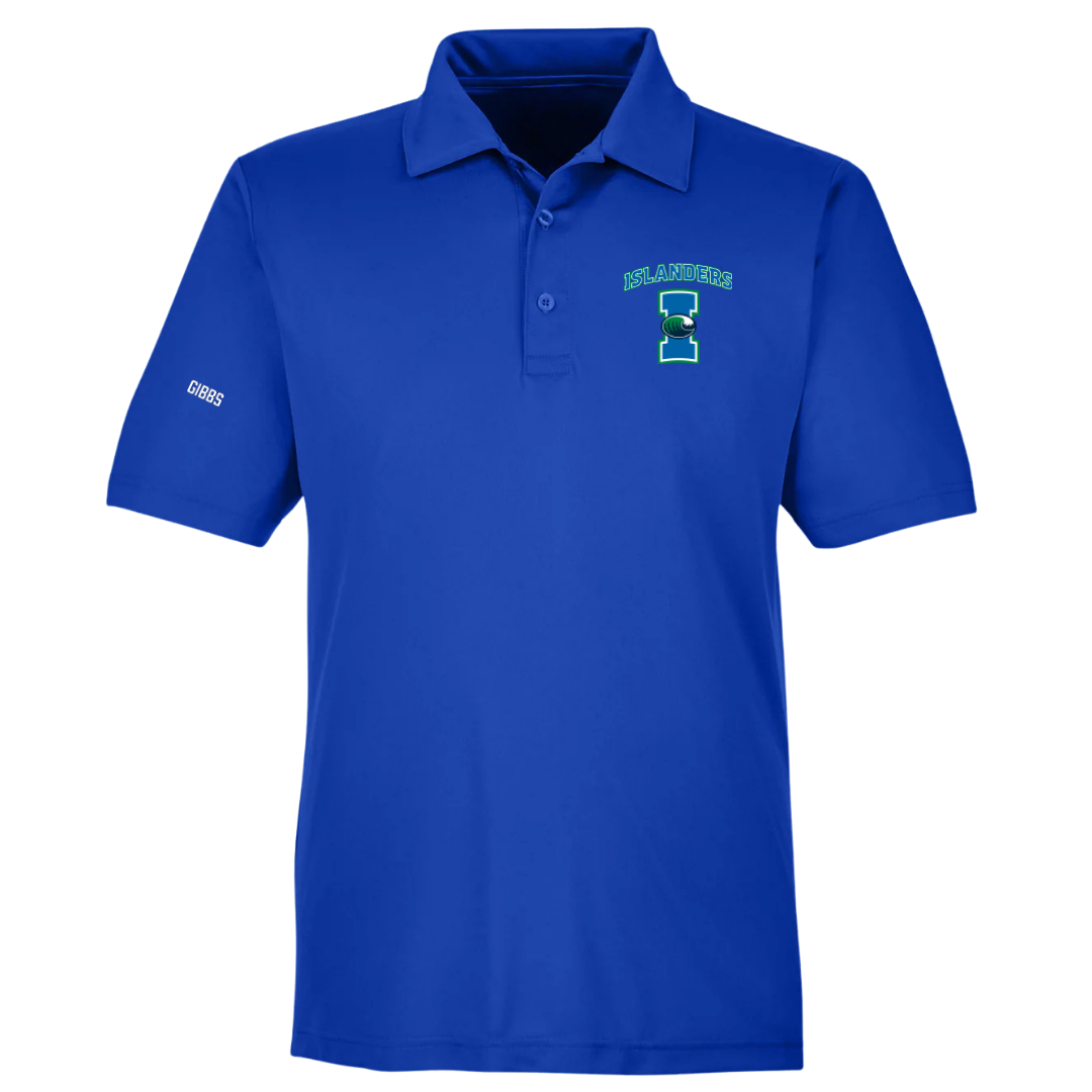 Texas A&M University-Corpus Christi Golf (W) Blue Polo - Samantha Gibbs