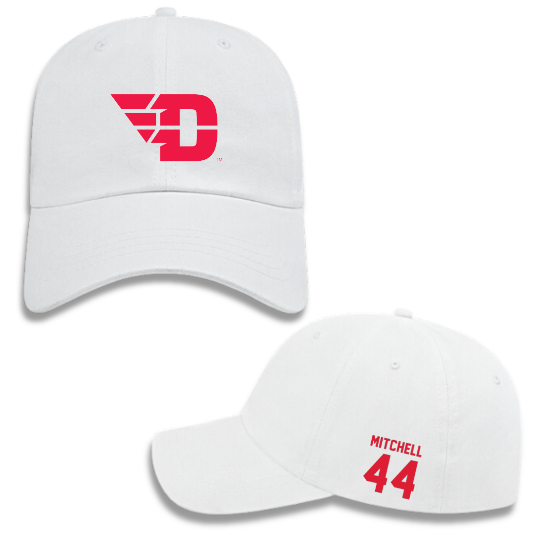 University of Dayton Football White Hat - #44 Sam Mitchell