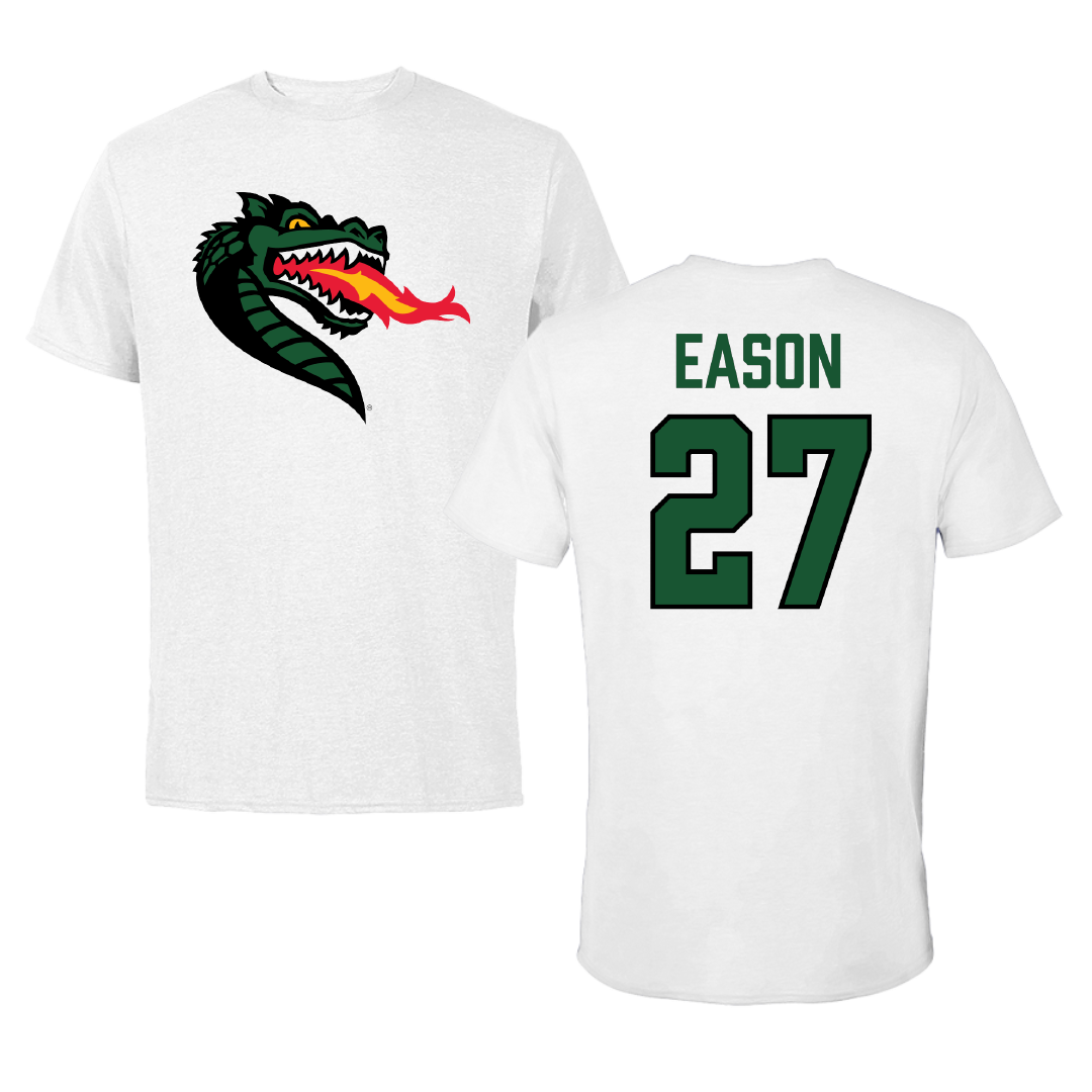 University of Alabama at Birmingham Softball White Performance Tee - #27 Ansley Eason