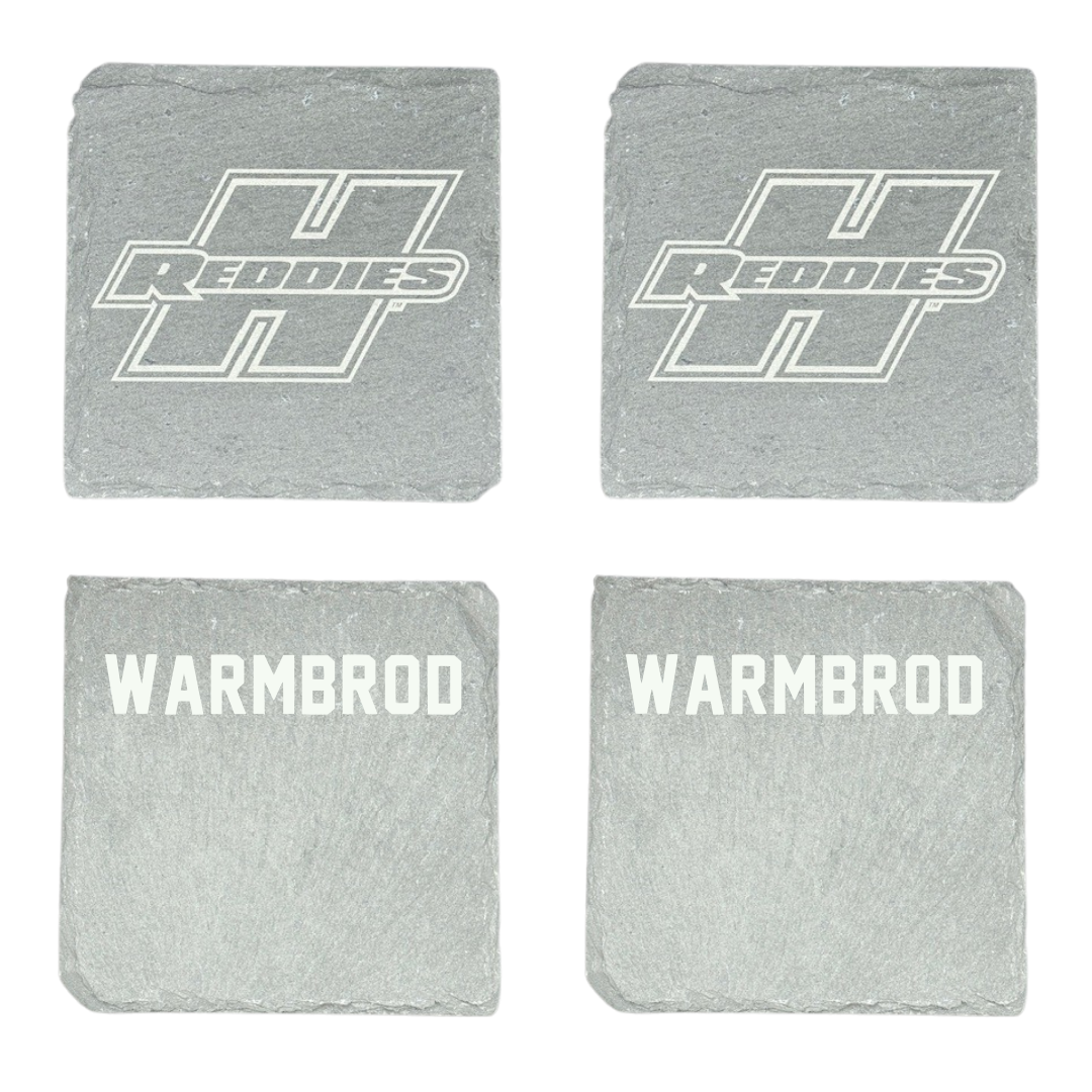 Henderson State University Golf (M) Stone Coaster (4 Pack)  - Drew Warmbrod