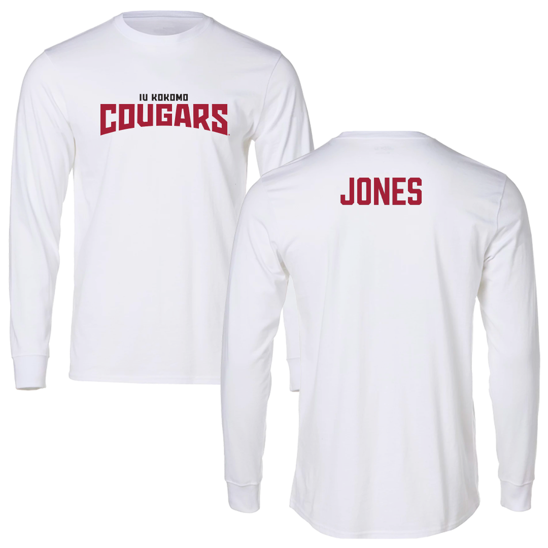 Indiana University Kokomo TF and XC White Classic Long Sleeve - Jaydi Jones