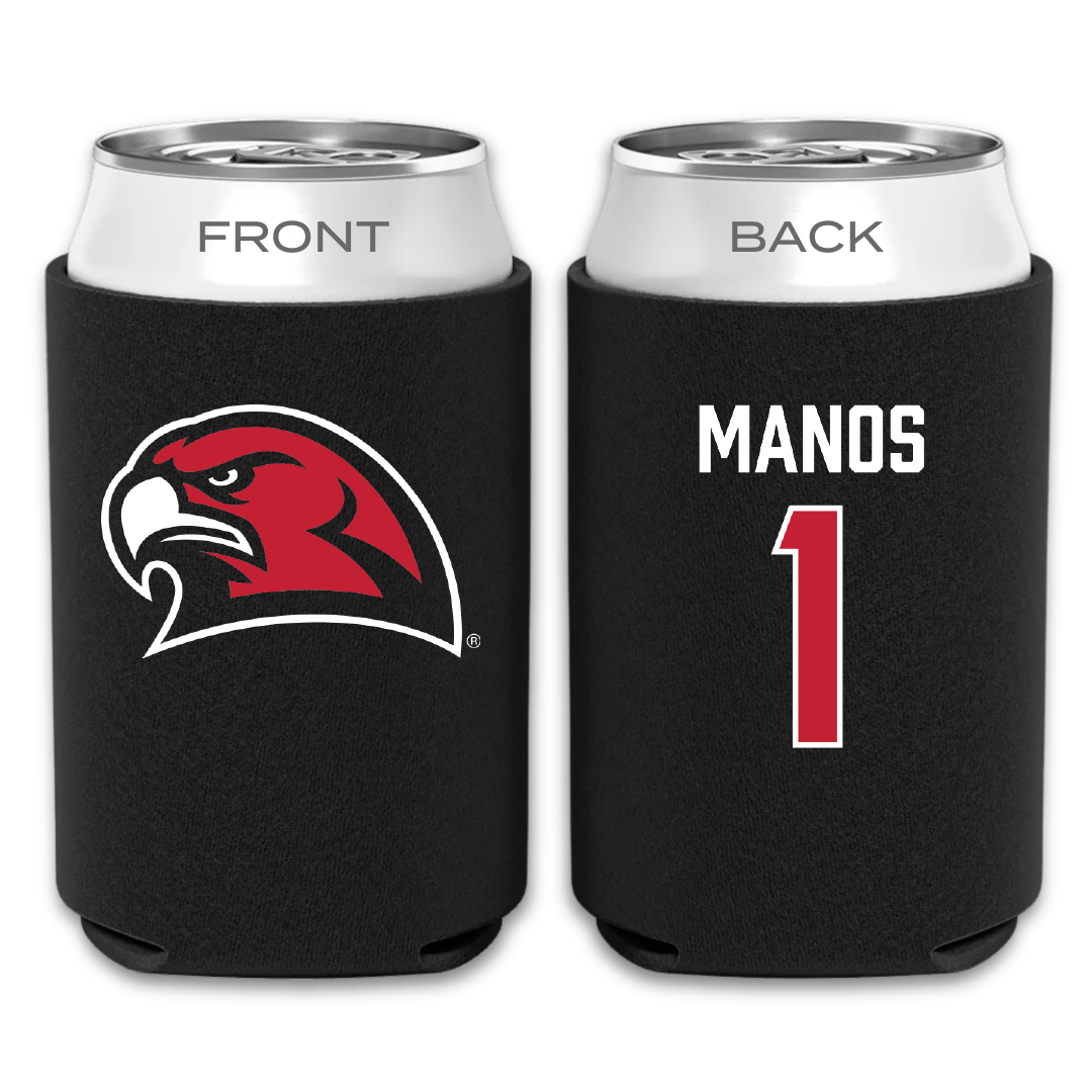 Miami University (Ohio) Softball Black Can Cooler - #1 Bailey Manos