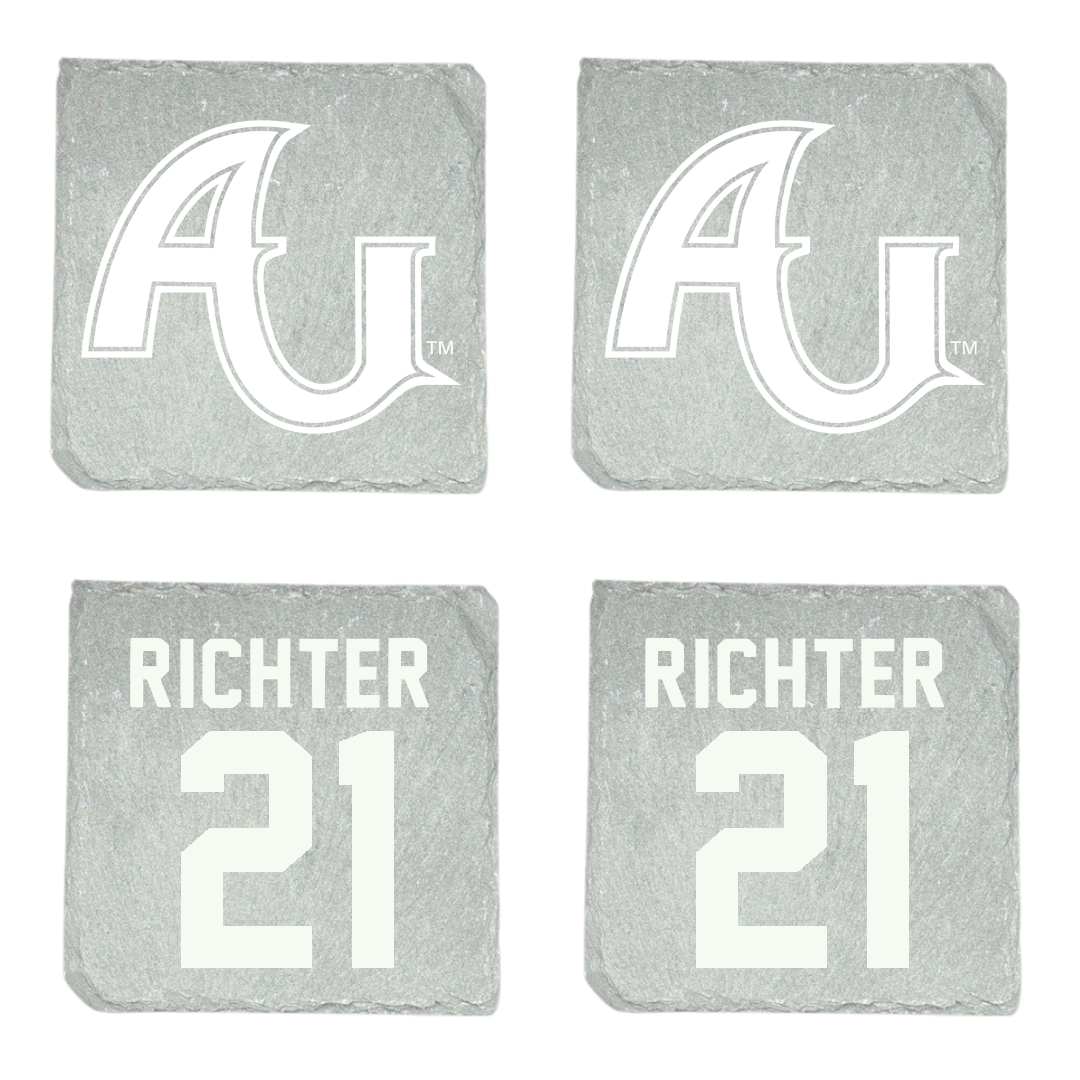 Anderson University (Indiana) Baseball Stone Coaster (4 Pack)  - #21 Rex Richter