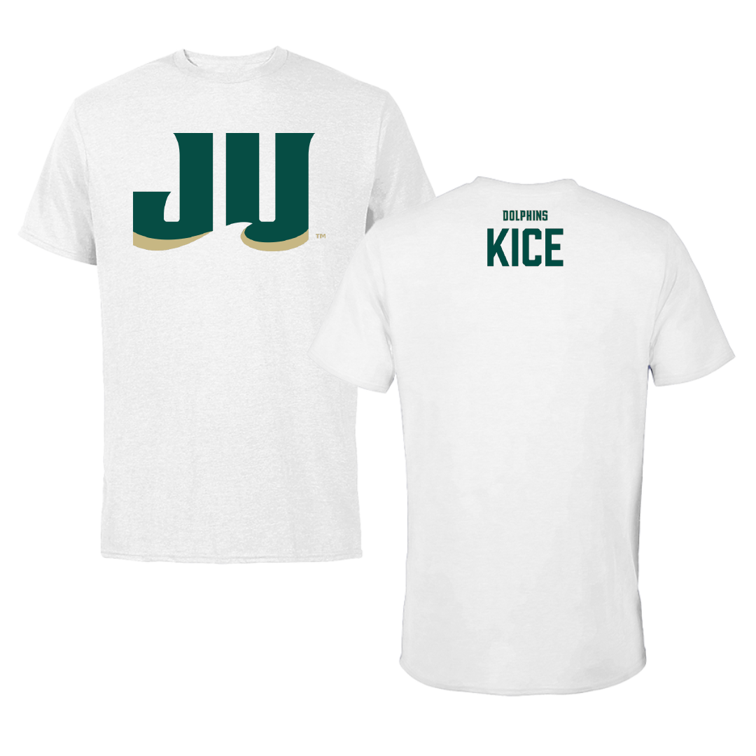 Jacksonville University Cheer White Tee - Kennedy Kice