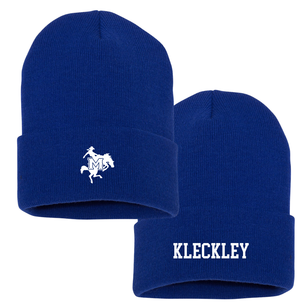 McNeese State University Dance Blue Beanie - Hallie Marie Kleckley