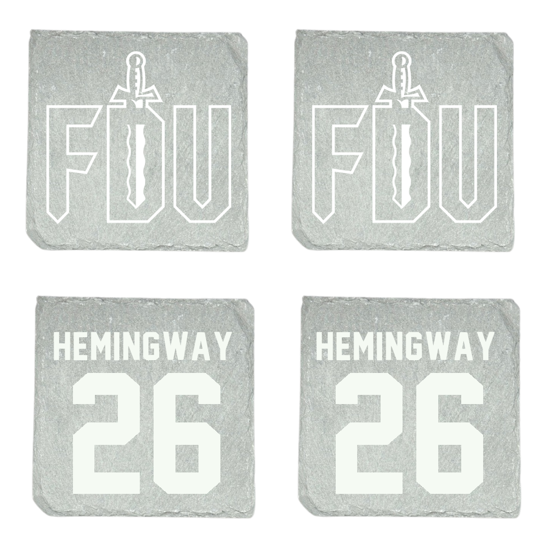Fairleigh Dickinson University-Metropolitan Campus Softball Stone Coaster (4 Pack)  - #26 Jordyn Hemingway