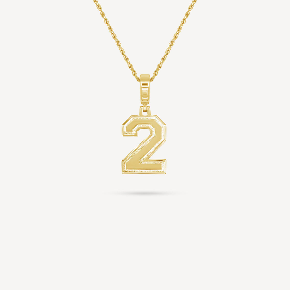 Gold Presidents Pendant and Chain - #2 Cam Mathews
