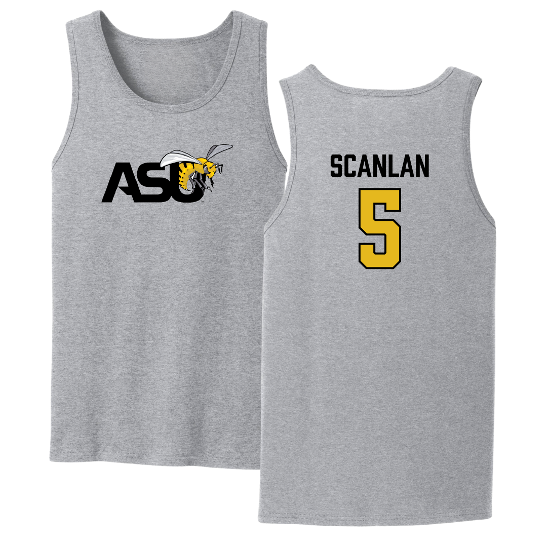 Alabama State University Volleyball Sport Gray Tank Top - #5 Sierra Scanlan
