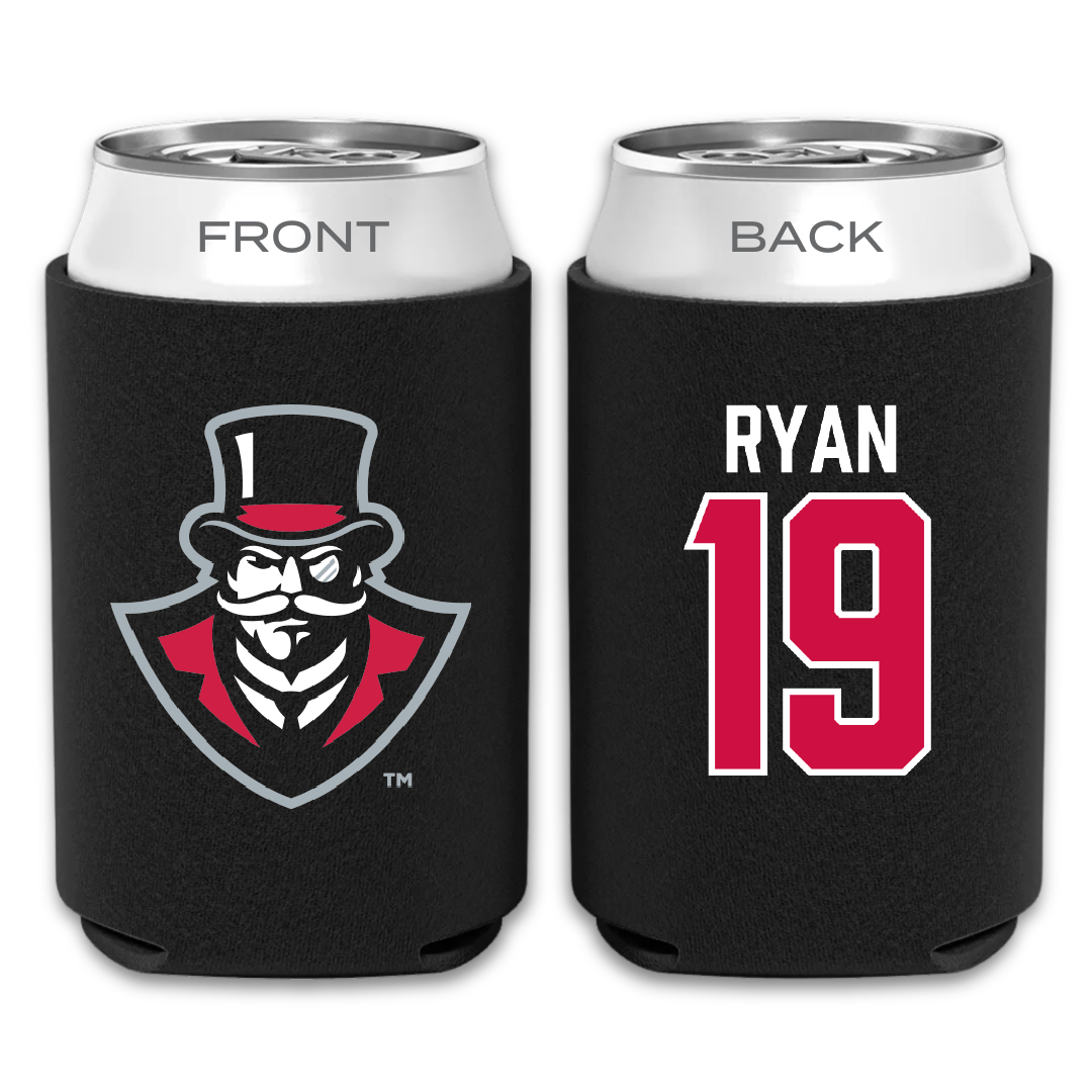 Austin Peay State University Volleyball Black Can Cooler - #19 Kayleigh Ryan