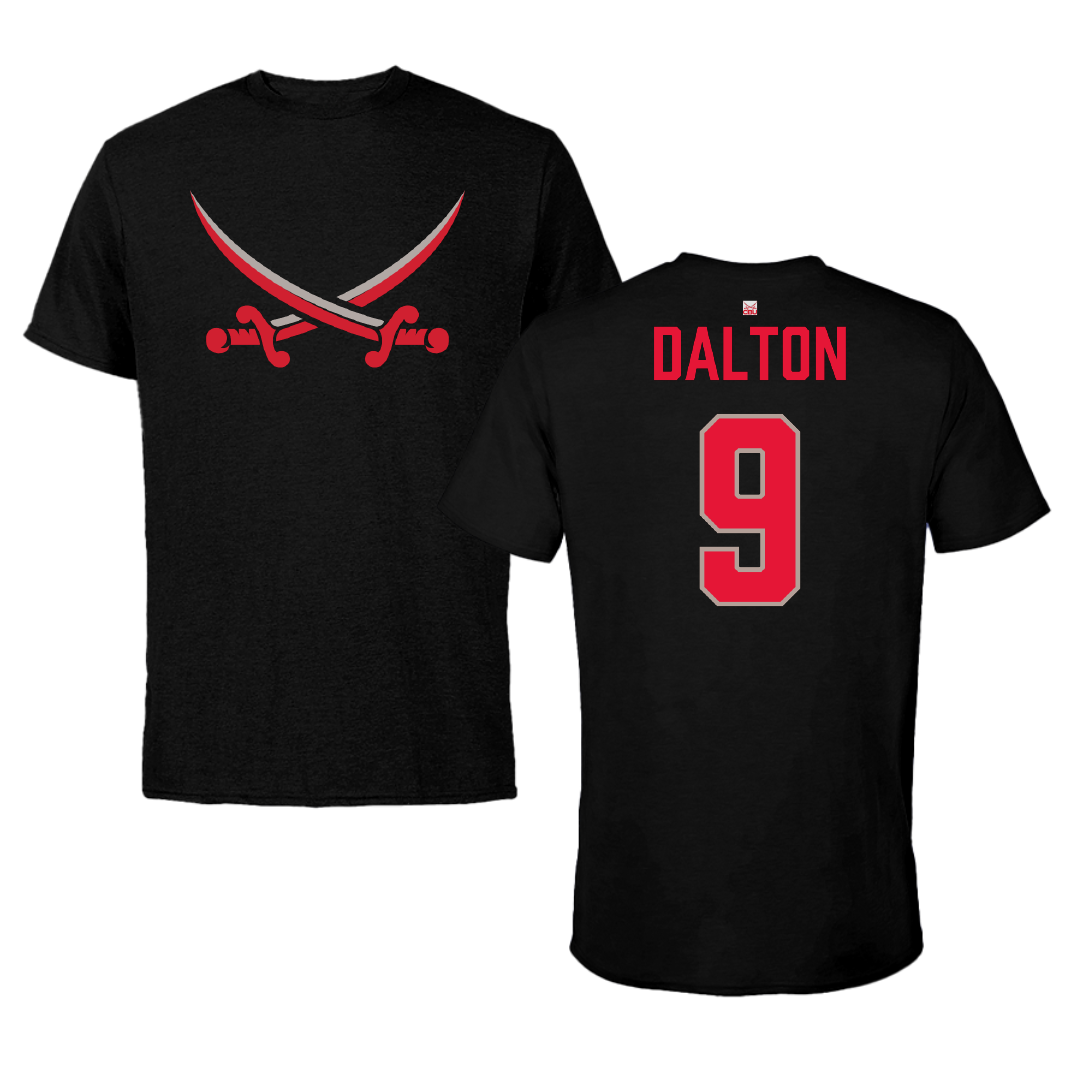 Christian Brothers University Baseball Black Tee - #9 Grant Dalton