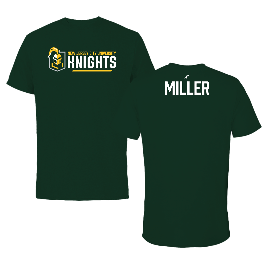 New Jersey City University Wrestling (W) Forest Green General Tee - Gabrielle Miller