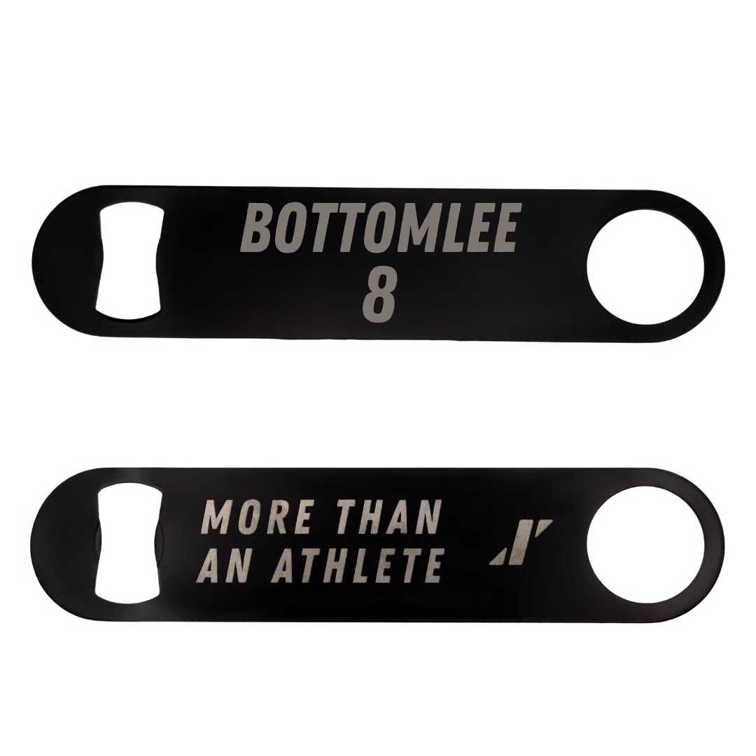 Softball Black Bottle Opener - #8 Naomi Bottomlee