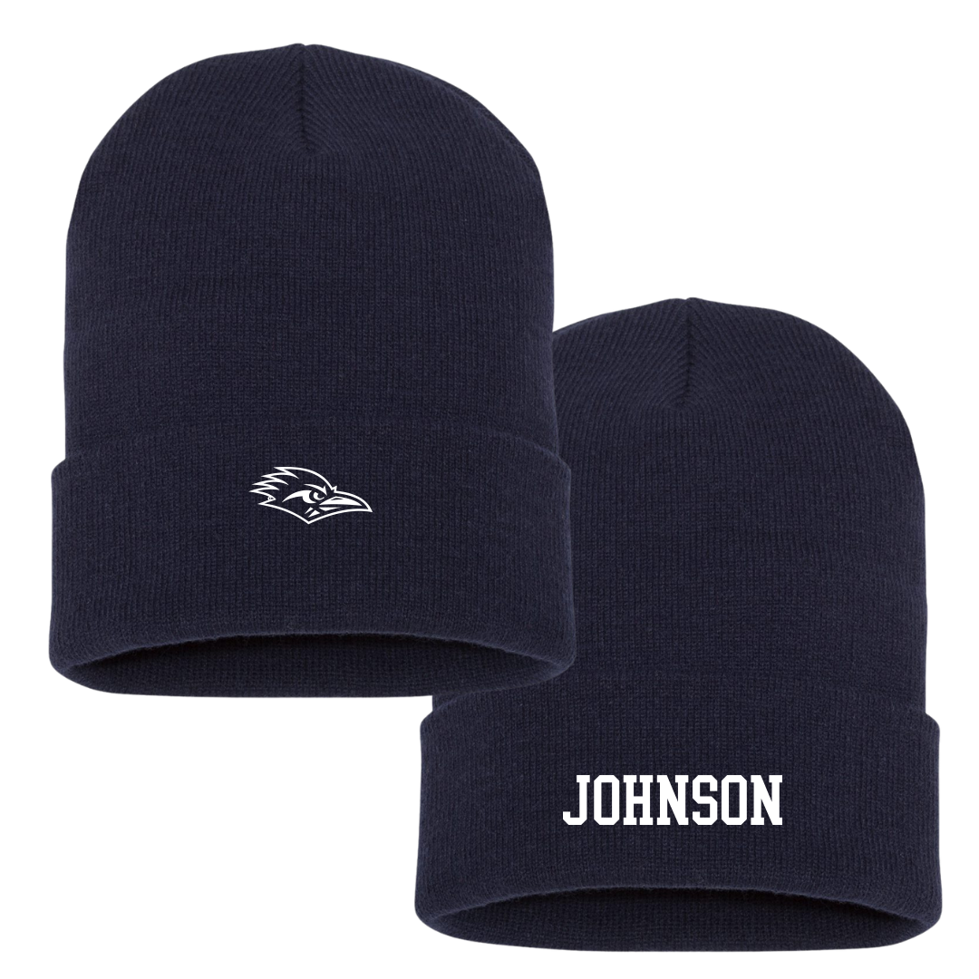 University of Texas at San Antonio Baseball Navy Beanie - #21 Nathan Johnson
