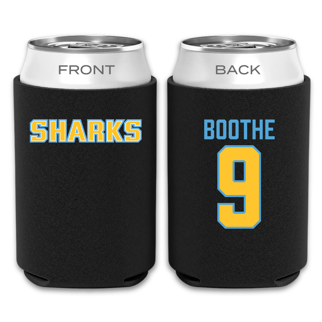 Long Island University Water Polo Black Can Cooler - #9 Samantha Boothe